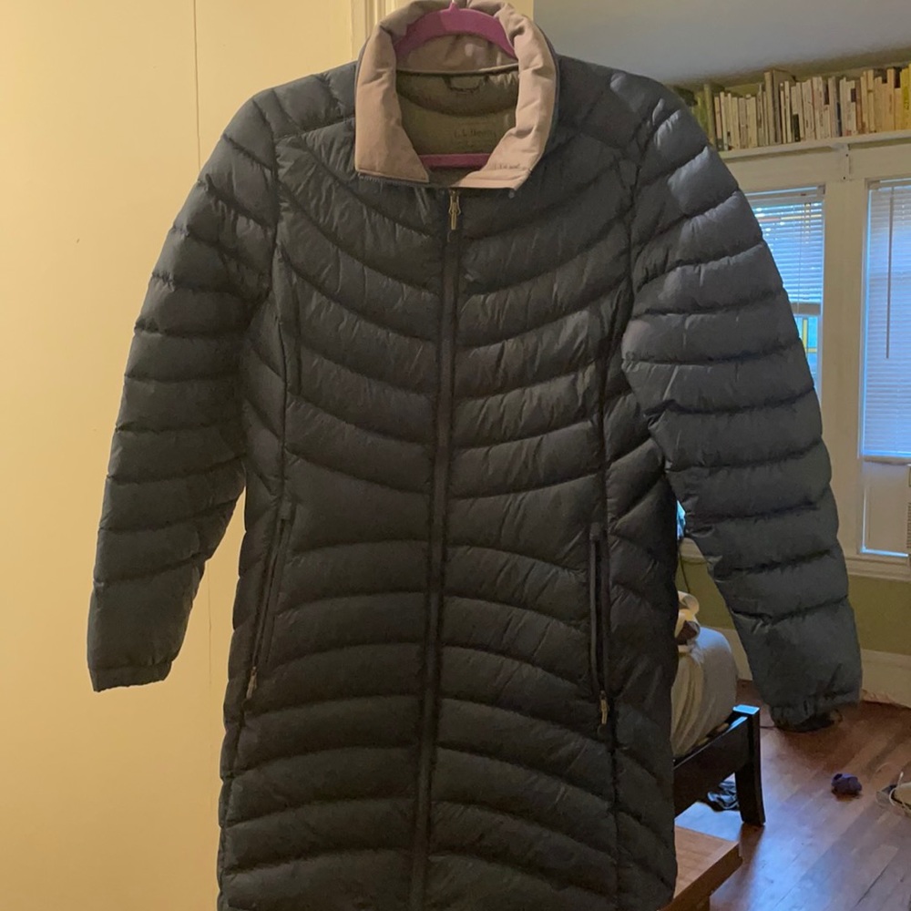 Blue LL Bean Downtek ultralight size medium
